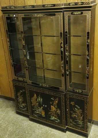 *ORIENTAL STYLE CHINA CABINET (1 of 3)
