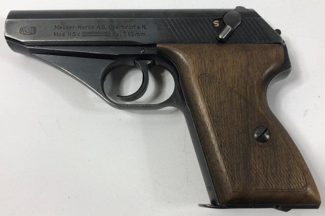 MAUSER HSC PISTOL: Mauser, Model HSC, pistol, 7.65mm, S/N 897578, with holster and 1 magazine (Waiting Period: 72 hours).