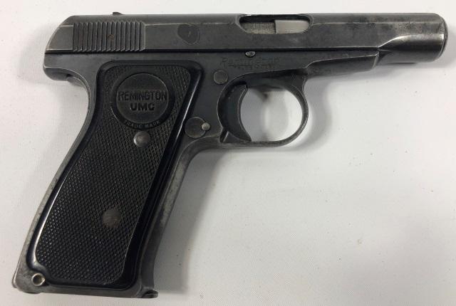 REMINGTON PISTOL: Remington, model 51, semi-auto pistol, 380 cal., S/N 40236, complete with one magazine (Waiting Period: 72 hours).