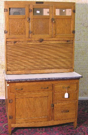 1574 Hoosier Cabinet By Mcdougall Upper Section Fitt Mar 20