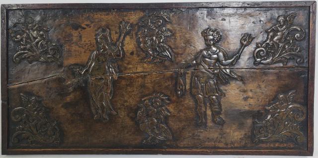 ANTIQUE ASIAN CARVED PANEL (1 of 8)