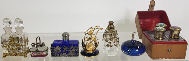 7 PERFUME BOTTLES (1 of 18)