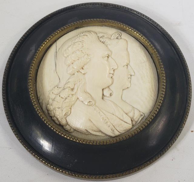 FAUX IVORY RELIEF CARVING (1 of 3)