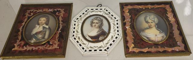 3 MINIATURE PORTRAITS (1 of 7)