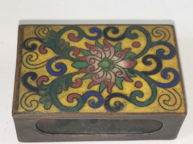 20TH C. CHINESE MATCH HOLDER (1 of 3)