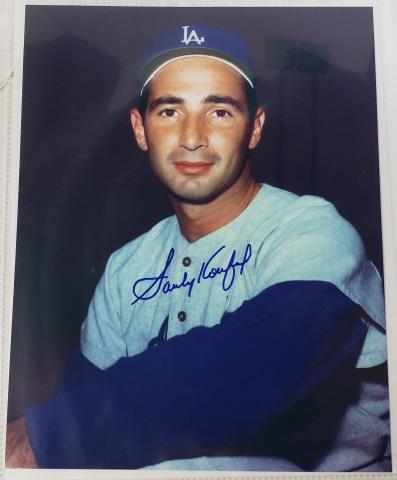 SANDY KOUFAX AUTOGRAPHED PHOTO (1 of 3)