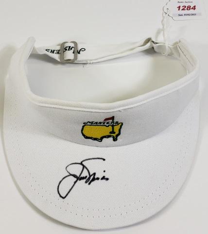 JACK NICKLAUS AUTOGRAPHED MASTERS VISOR (1 of 3)