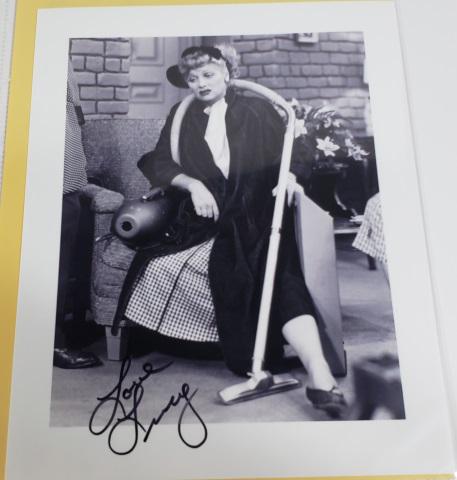 LUCILLE BALL AUTOGRAPHED PHOTO (1 of 3)
