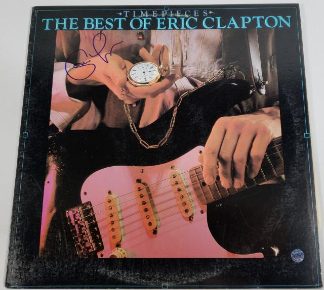 ERIC CLAPTON AUTOGRAPHED ALBUM COVER (1 of 3)
