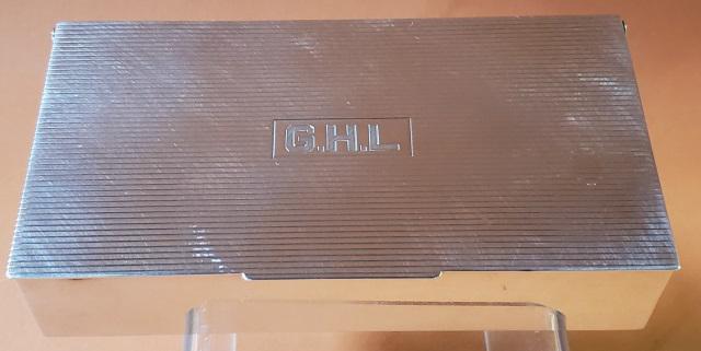 STERLING SILVER CIGARETTE BOX (1 of 4)