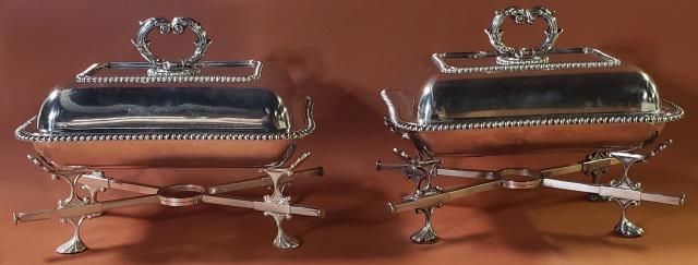 2 SILVERPLATE COVERED ENTREES (1 of 4)