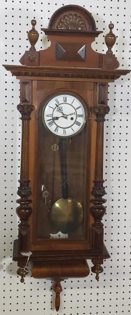ANTIQUE WALL CLOCK (1 of 7)