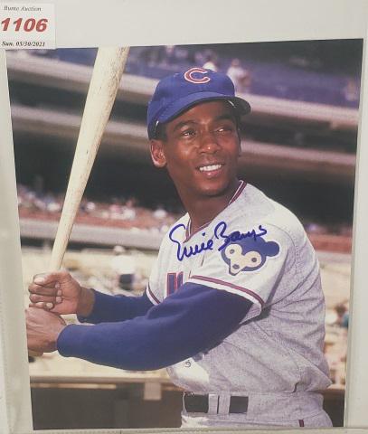 Ernie banks autographed jersey 2025