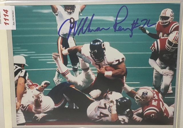 WILLIAM PERRY AUTOGRAPHED PHOTO (1 of 3)