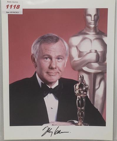 JOHNNY CARSON AUTOGRAPHED PHOTO (1 of 3)
