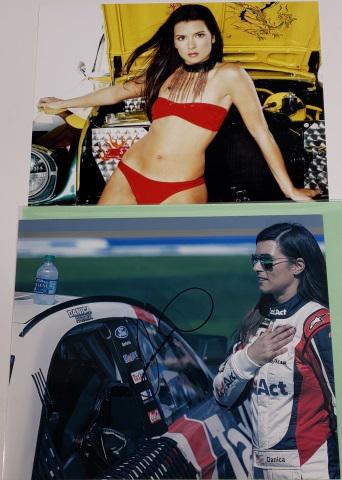 DANICA PATRICK AUTOGRAPHED PHOTO (1 of 4)