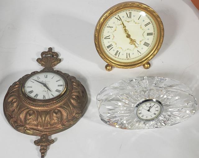 3 DESK CLOCKS (1 of 6)