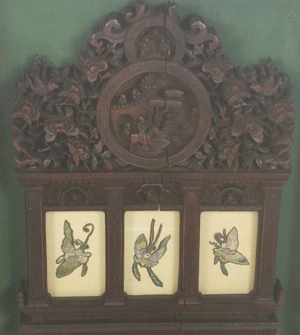 ANTIQUE CHINESE WOOD PANEL (1 of 10)