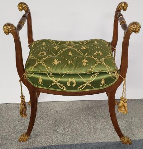 FRENCH STYLE BOUDOIR BENCH (1 of 5)