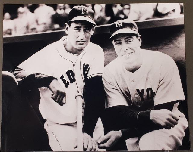 JOE DIMAGGIO, TED WILLIAMS AUTOGRAPHS (1 of 5)