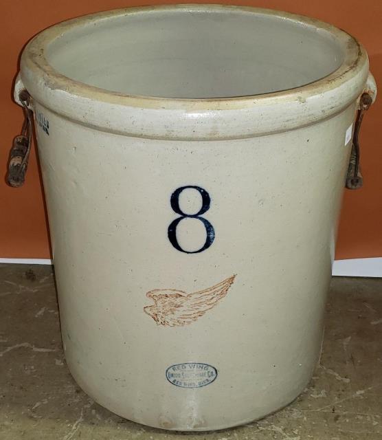 RED WING STONEWARE CROCK (1 of 2)