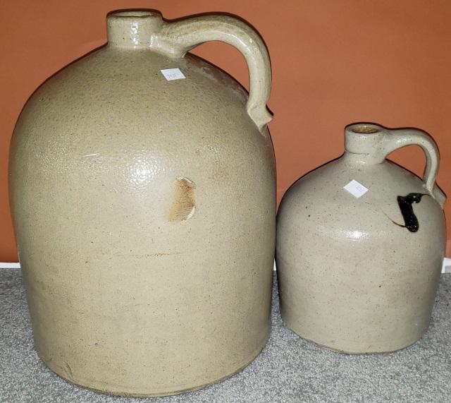 2 STONEWARE JUGS (1 of 3)