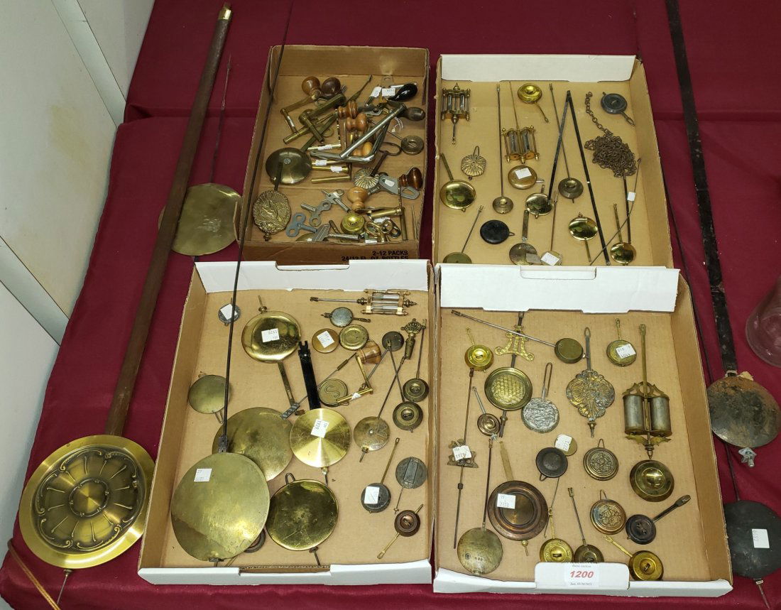 GROUP OF MISC CLOCK PARTS (1 of 5)