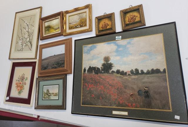 9 FRAMED WORKS (1 of 1)