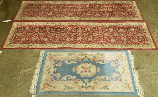 3 ORIENTAL STYLE RUGS (1 of 3)