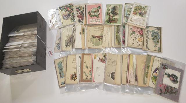 APPROXIMATELY 400 MISCELLANEOUS POSTCARDS (1 of 5)