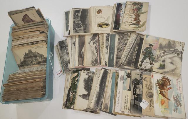 APPROXIMATELY 500 MISCELLANEOUS POSTCARDS (1 of 4)