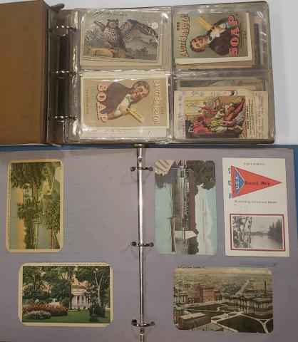 2 POSTCARD ALBUMS (1 of 20)