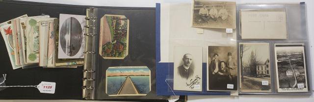 2 POSTCARD ALBUMS (1 of 14)