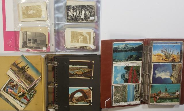 3 POSTCARD ALBUMS (1 of 13)