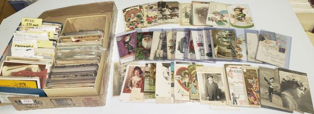 GROUP OF MISCELLANEOUS VINTAGE POSTCARDS (1 of 8)