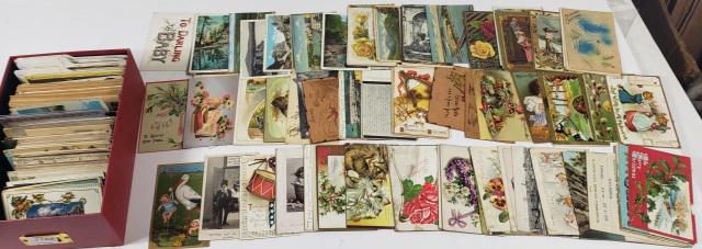 GROUP OF MISCELLANEOUS POSTCARDS (1 of 12)