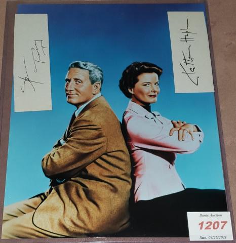 HEPBURN & TRACY AUTOGRAPHS (1 of 3)
