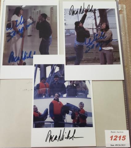 3 JACK NICHOLSON AUTOGRAPHS (1 of 4)