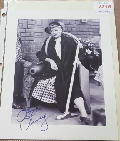 LUCILLE BALL AUTOGRAPH (1 of 3)