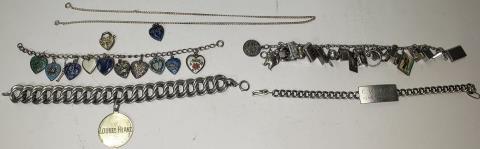 GROUP OF SILVER BRACELETS (1 of 7)