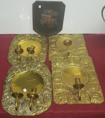 5 PIECES OF BRASS & COPPER (1 of 3)