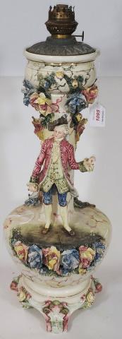 CERAMIC FIGURAL LAMP (1 of 6)