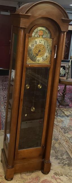 PERIOD STYLE LONGCASE CLOCK (1 of 3)