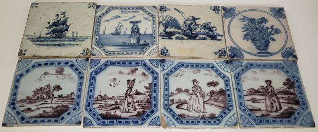 8 CLAY TILES (1 of 6)