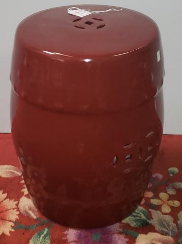 CHINESE CERAMIC GARDEN STOOL (1 of 2)