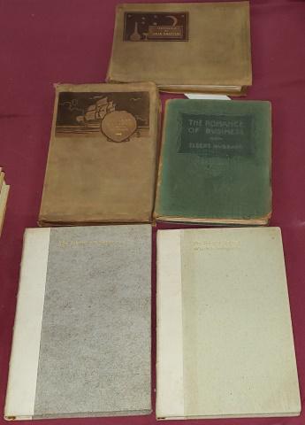 5 BOOKS: By Elbert Hubbard, 2 books "The Journal of Koheleth" & "The Song of Songs, Which is Solomon's" are both inscribed and signed Elbert Hubbard.