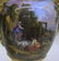 1054: ***PAIR OF OLD PARIS PORCELAIN 2-HANDLE URNS - 5