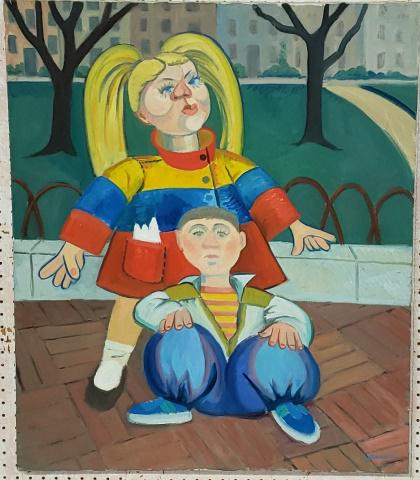 WILL LAMM ORIGINAL OIL PAINTING (1 of 7)
