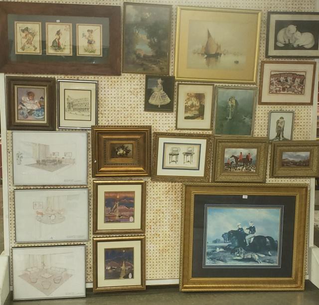 21 FRAMED WORKS (1 of 16)