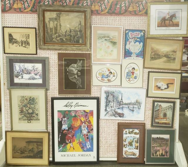 18 FRAMED WORKS (1 of 7)